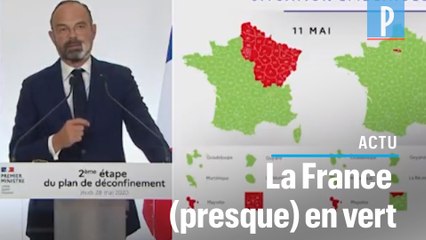 La France passe en vert sauf l'Île-de-France, la Guyane et Mayotte