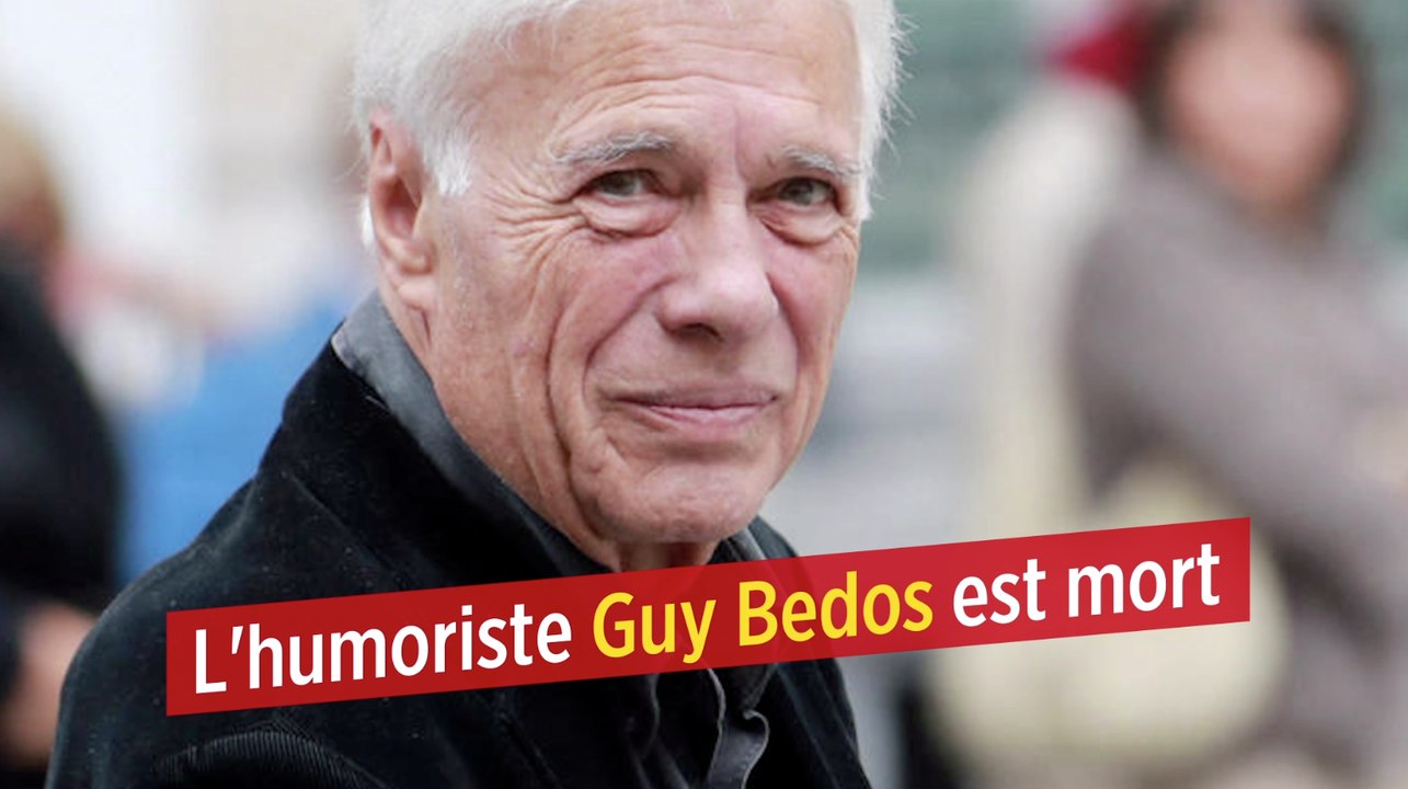 L'humoriste Guy Bedos est mort