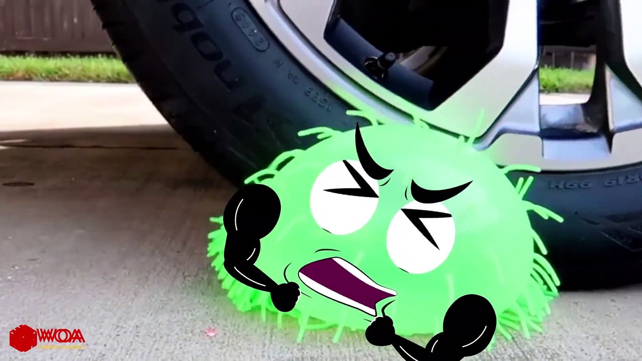 Crushing Crunchy & Soft Things by Car   Experiment Car vs Coca Cola and Mentos - Woa Doodles