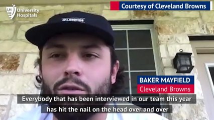 Time for Browns to work, not talk - Mayfield