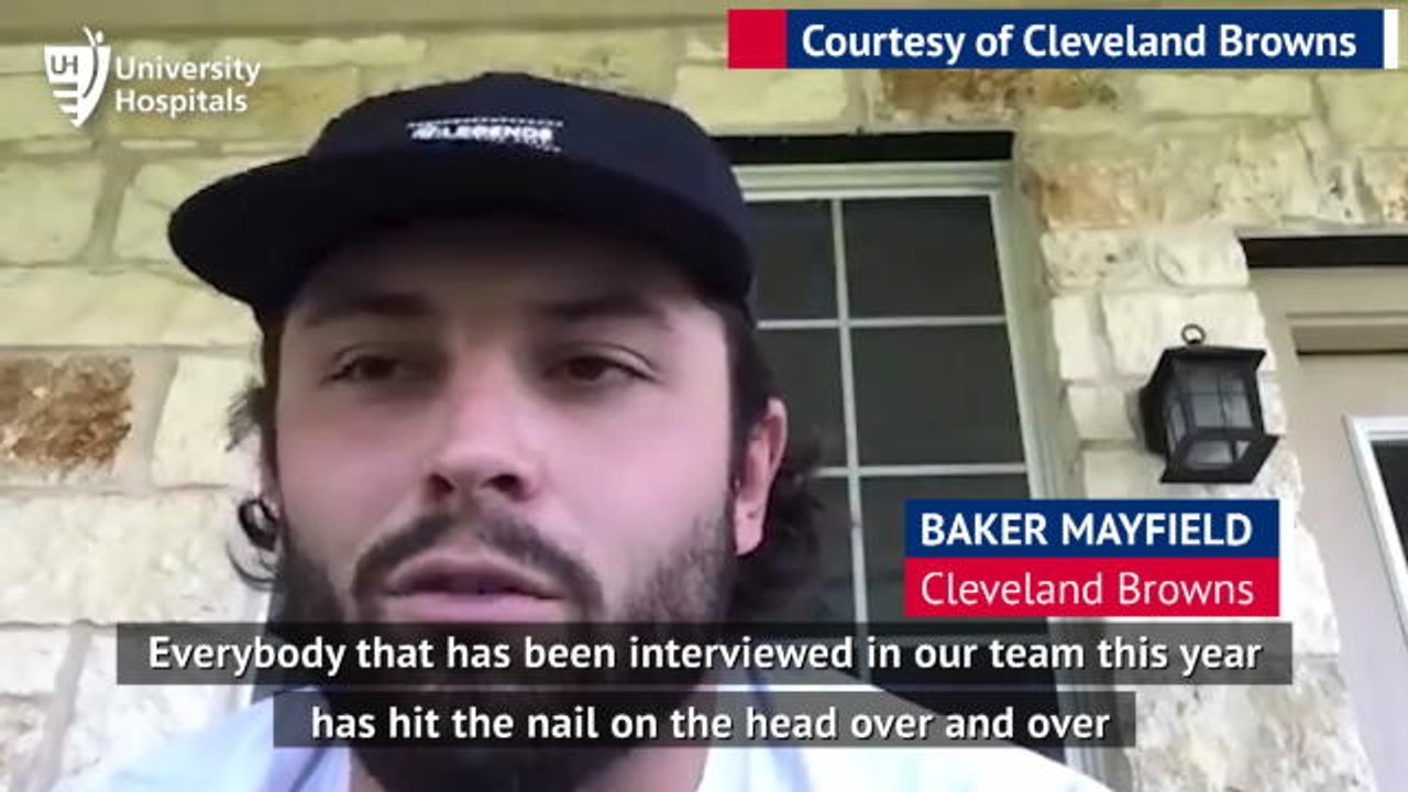 Time for Browns to work, not talk - Mayfield