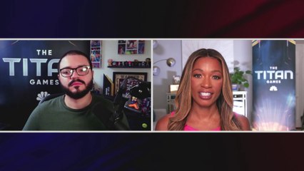 IR Interview: Alex "Goldenboy" Mendez & Cari Champion For "The Titan Games" [NBC-S2]