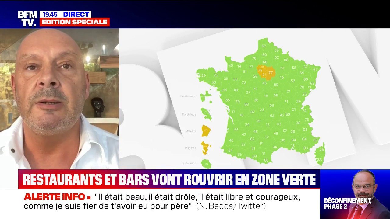 Restauration: selon Marc Vanhove (Bistro Régent), "40% des établissements n'ont pas de terrasse et vont être fortement pénalisés"