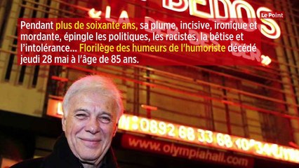Guy Bedos dans le texte : ses meilleures citations