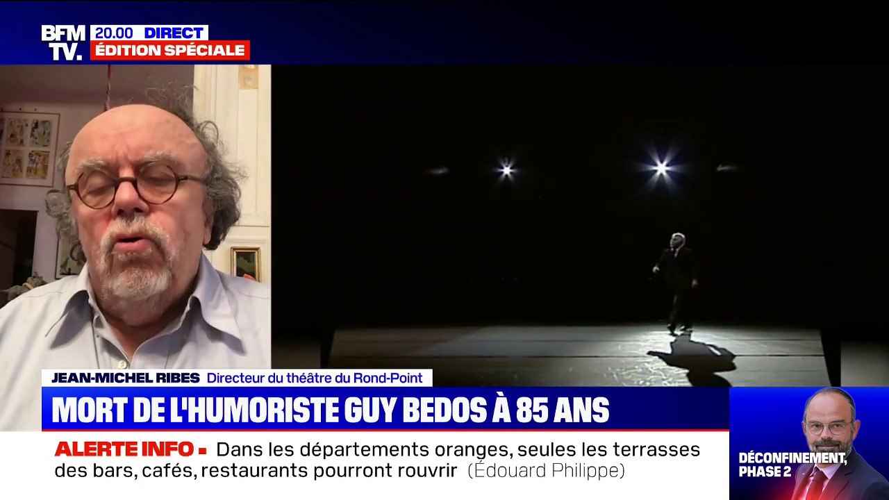 Mort de Guy Bedos: pour Jean-Michel Ribes, "son insolence était salutaire"