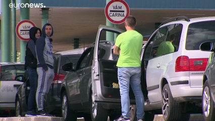 Reabierta la frontera entre Hungría y Serbia