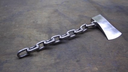 Axe Throwing Chain   Making - Experiment