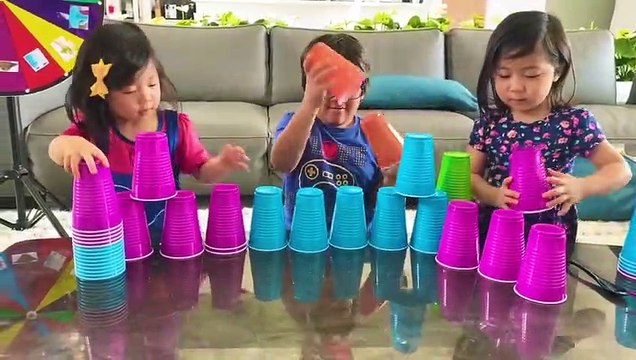 Ryan plays Magic SPIN The MYSTERY WHEEL & DOING WHATEVER IT LANDS ON Challenge