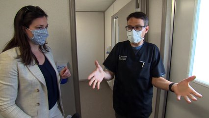 COVID-19 : Une unité de médecine externe aménagée au CHRGP