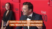 Jamie Foxx Defends Jimmy Fallon