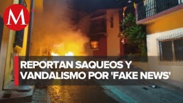 Con vandalismo protestan por sanitización en Chiapas