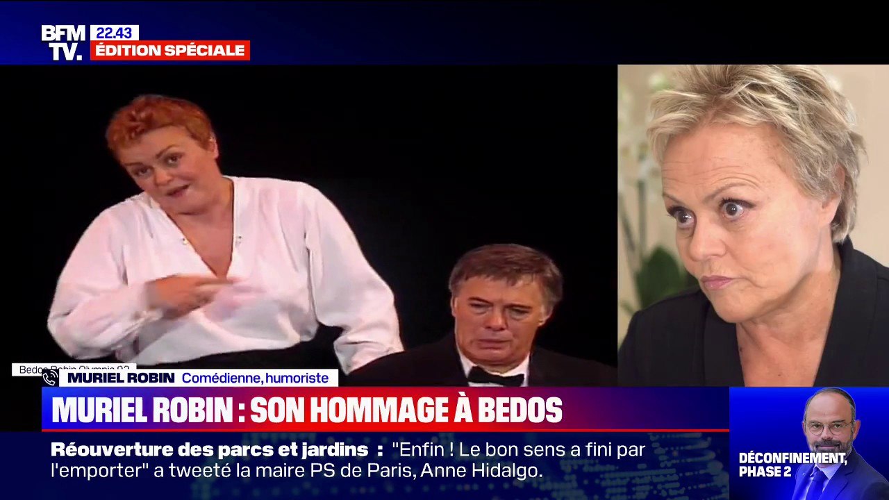Muriel Robin rend hommage à Guy Bedos: "C'était l'homme le plus tendre que j'ai rencontré de ma vie"