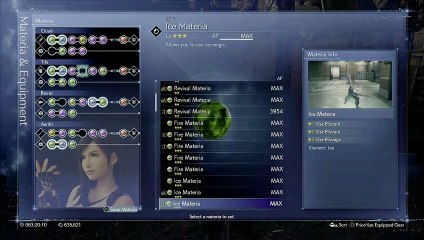FF7 REMAKE HARD MODE [2ND] PART 3 - CHAPTER 3 2ND LUCK UP MATERIA!