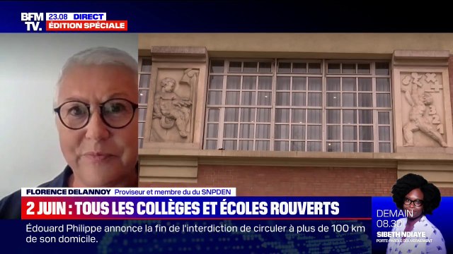 Annulation de l'oral de français: Florence Delanoy (SNPDEN) salue une sage décision