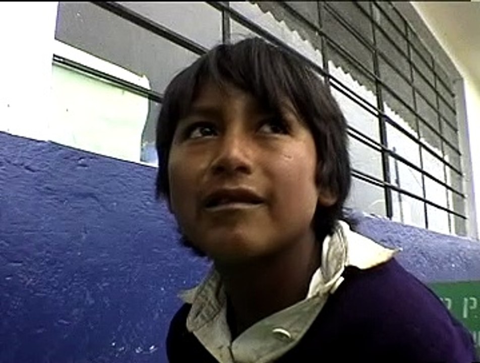 PDM 2020 - Equateur - Interview d'un jeune écolier Quechua