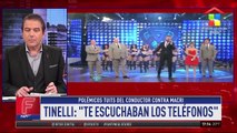 Tinelli se descargó en las redes y apuntó contra Macri