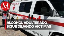 Reportan otra muerte por alcohol adulterado en Parras de la Fuente