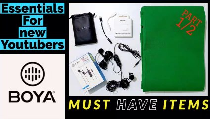 BOYA BY-M1DM  Dual Mic Review|USB-C to 3.5 mm Jack Adapter|Chroma Screen, Essentials