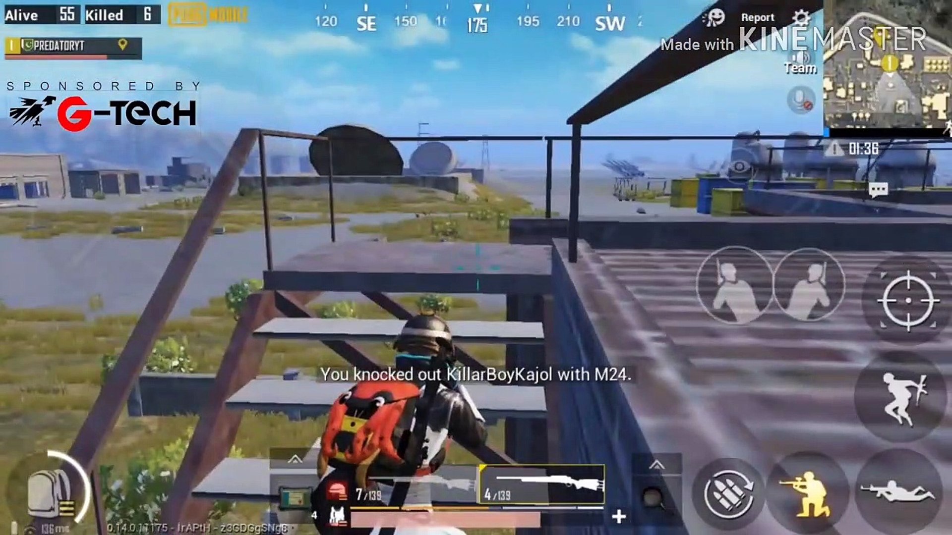 Pubg mobile on action