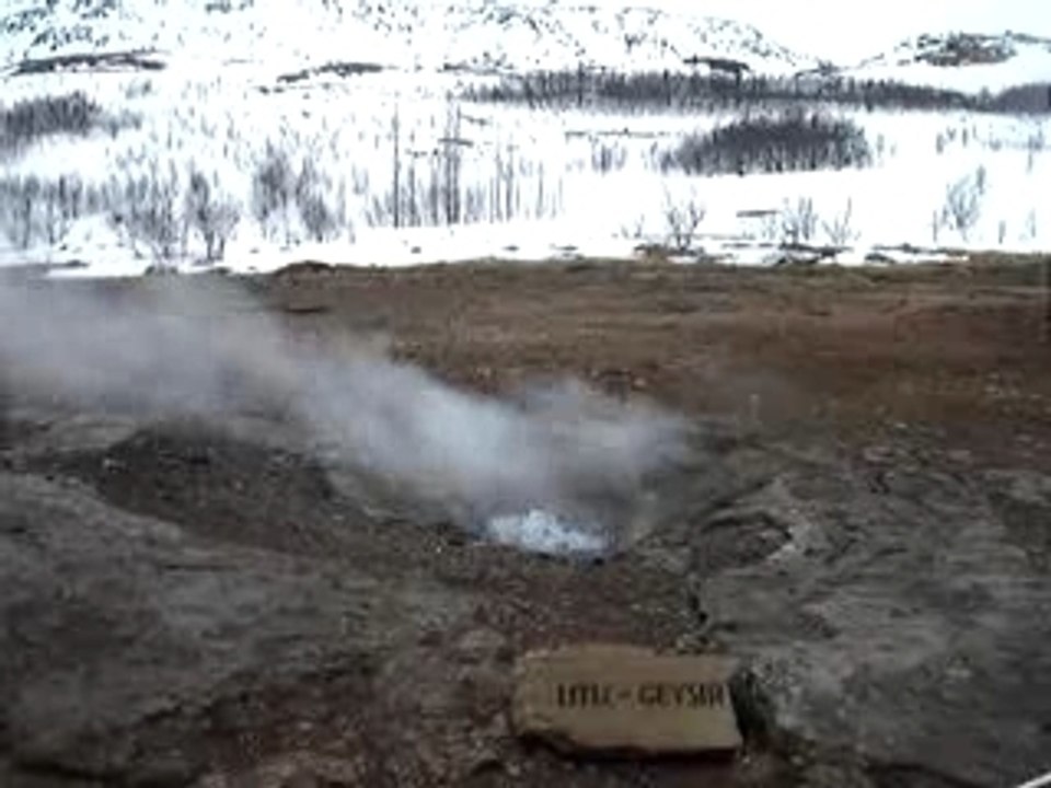 Islande - Geyser Litli de Geysir