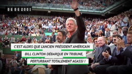 Il y a 19 ans - André Agassi victime de... Bill Clinton !