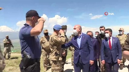 Download Video: İçişleri Bakanı Süleyman Soylu, İran sınırında incelemelerde bulundu