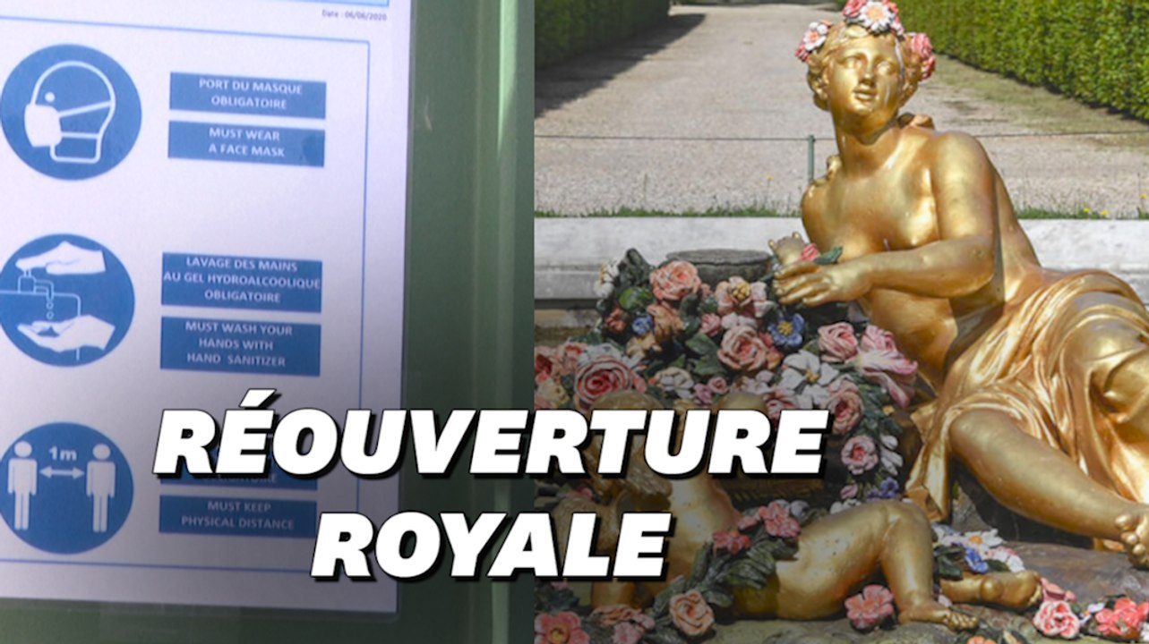 Déconfinement: Grandes eaux et couleurs restaurées, le Château de Versailles rouvre ses grilles