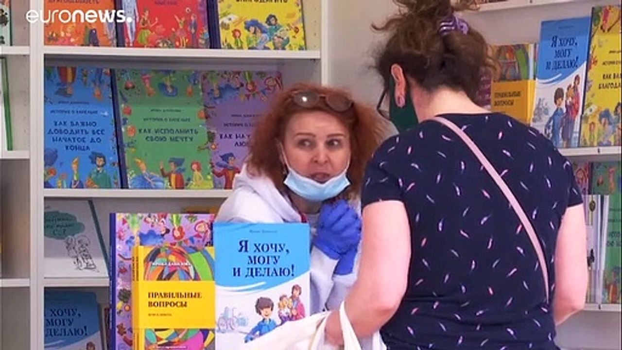 Book fair in Moscow signals easing of coronavirus restrictions