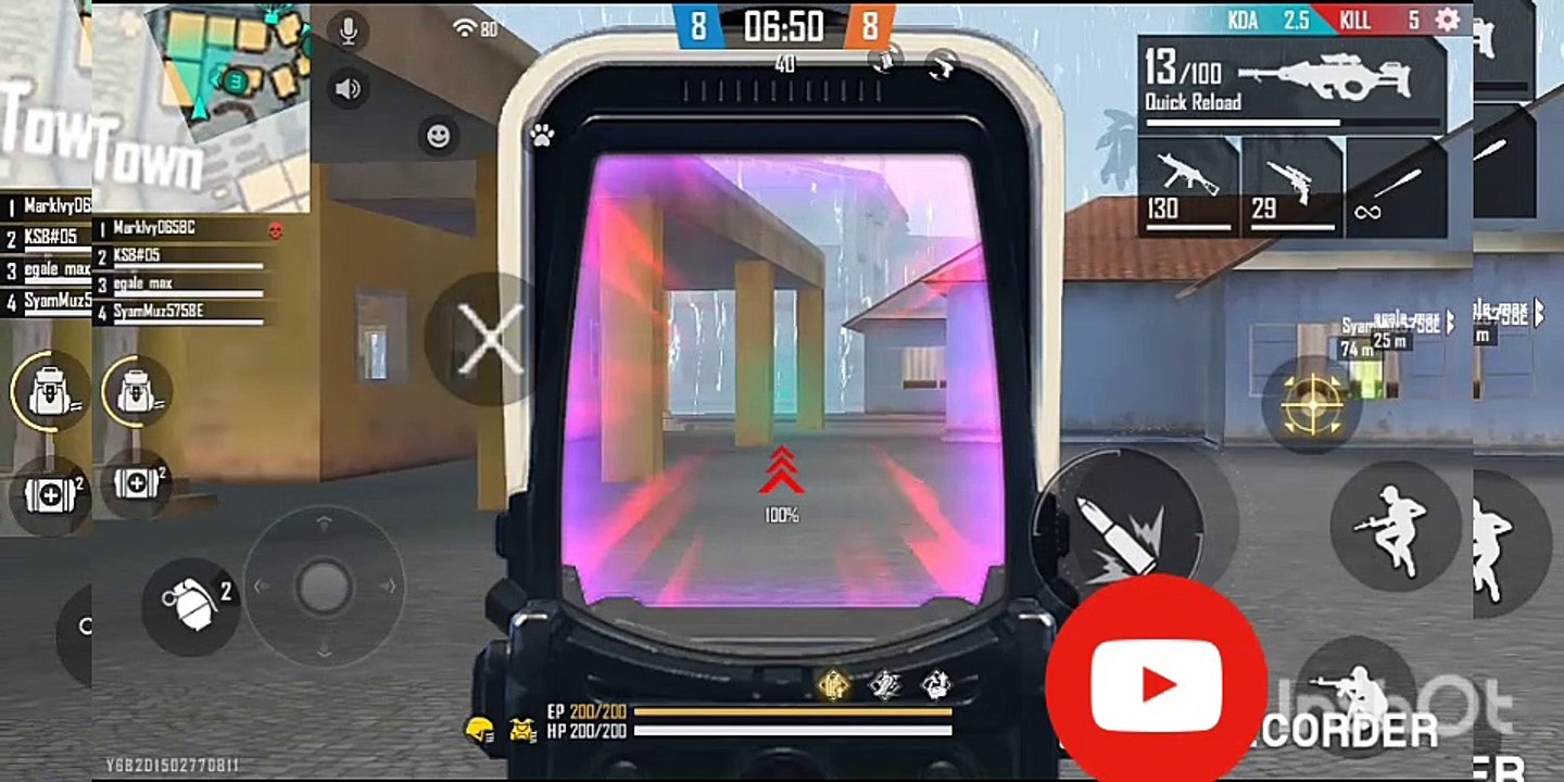 Free fire new update Free fire teamdeath match / Free fire gameplay  Free fire 