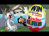 Bugs Bunny Kinder Surprise Easter Egg Unwrapping Looney Tunes Toys Pernalonga by Disneycollector