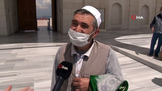 Büyük Çamlıca Camii’nde günler sonra korona tedbirleriyle ilk cuma namazı kılınacak
