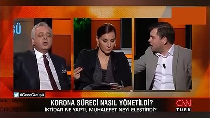 CNNTürt'teki canlı yayın karıştı!