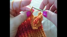 Poncho Herbst Melodie häkeln