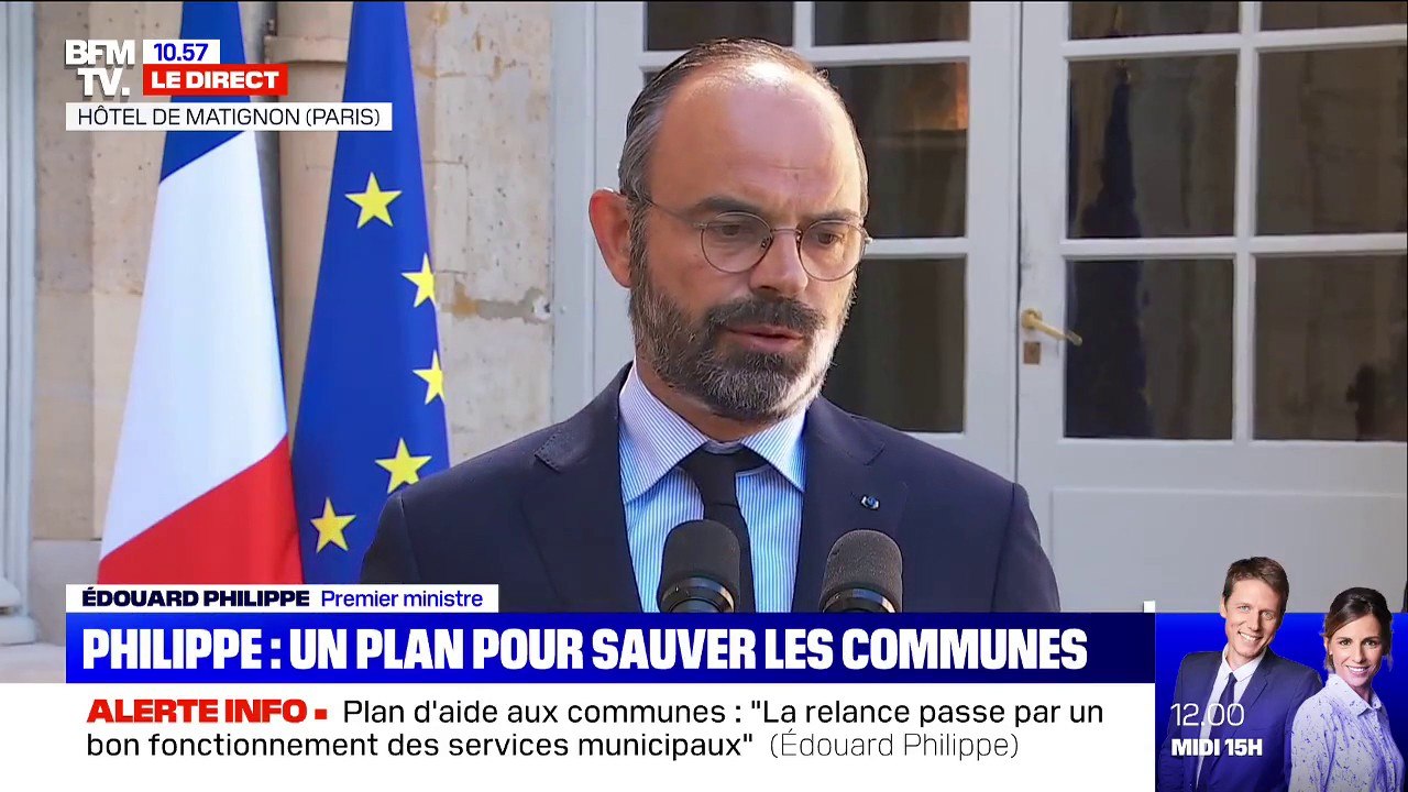 Edouard Philippe annonce "1 milliard d'euros supplémentaires" dans un fond d’accompagnement de l'investissement vers les communes