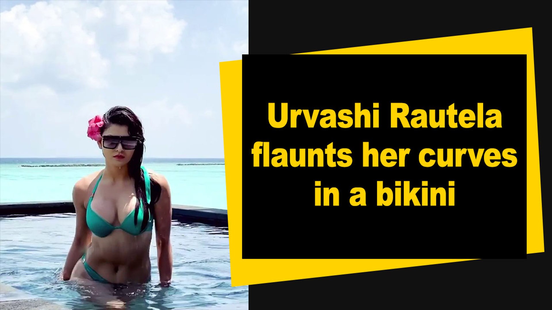 Urvashi Rautela flaunts her curves in a bikini - video Dailymotion