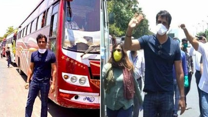 From Rs 1.8 lakh to Rs 2 lakh- sonu sood reveals the cost of one bus to send migrant home| FilmiBeat
