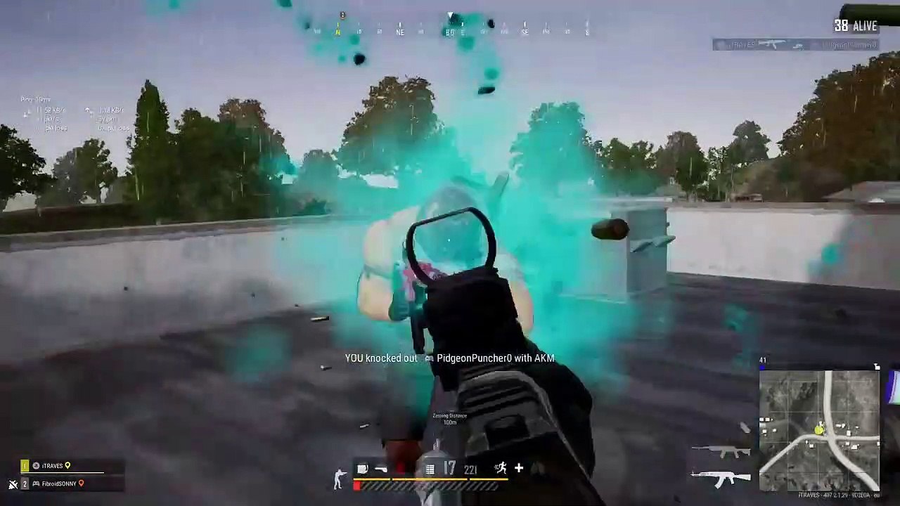 PubG Gameplay solo vs duos 21 kill game INSANE killing spree to end the game