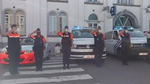 Les policiers de la zone Vesdre rendent hommage aux victimes de l'attentat de Liège