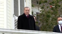 Yelkenliler Fetih Saygı Geçişinde Cumhrubaşkanı Erdoğan'ı Selamladı