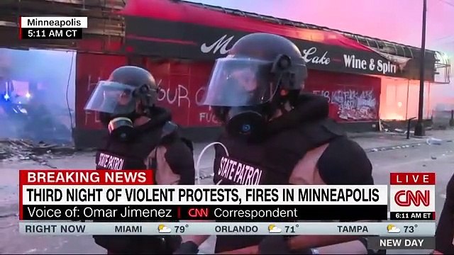 ABD polisi CNN muhabirini canlı yayında gözaltına aldı