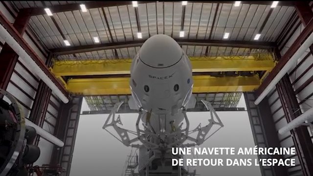 Crew Dragon de Space X permet de nouveau aux États-Unis de renvoyer des astronautes dans l'espace