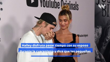 Download Video: Hailey Bieber está 'creando sus recuerdos favoritos' con Justin en cuarentena