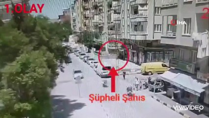 Hırsızlık şüphelileri güvenlik kamerasına yakalandı