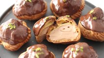 チョコレート・シュークリームの作り方 Chocolate Cream Puff｜HidaMari Cooking