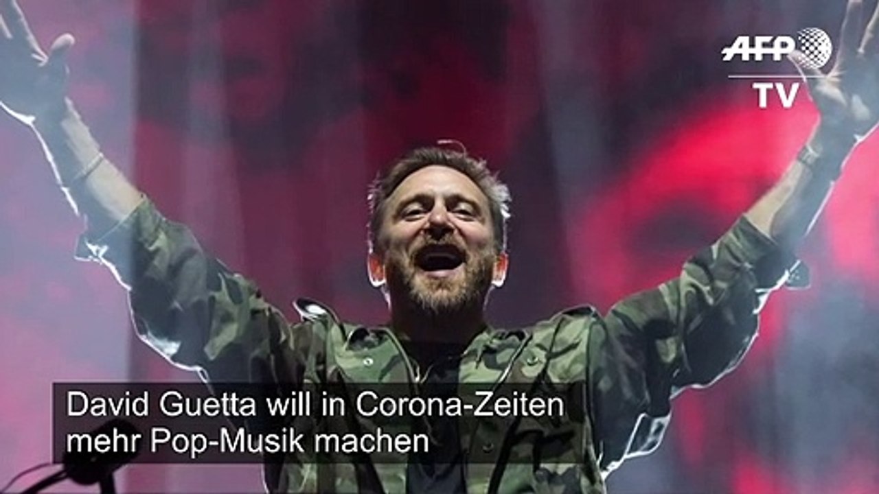 David Guetta will in Corona-Zeiten mehr Pop-Musik machen