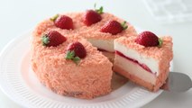 いちごのドゥーブル・フロマージュの作り方＊チーズケーキ Strawberry Double Fromage：Cheesecake｜HidaMari Cooking