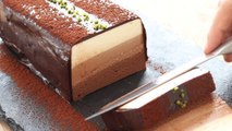 チョコレート・レアチーズケーキの作り方 No-Bake Chocolate Cheesecake｜HidaMari Cooking