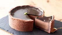 チョコレートプリンタルトの作り方 Chocolate Pudding Tart｜HidaMari Cooking