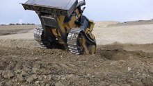 Big Bulldozer Crawling  Up Almost  Vertically | CAT D11R | Construction Equipment