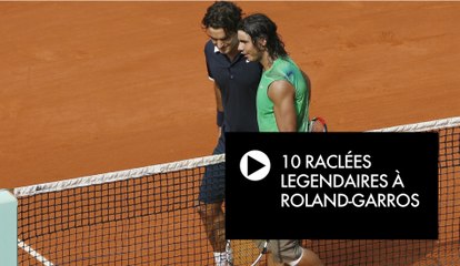 10 faits marquants sur les raclées légendaires à Roland-Garros